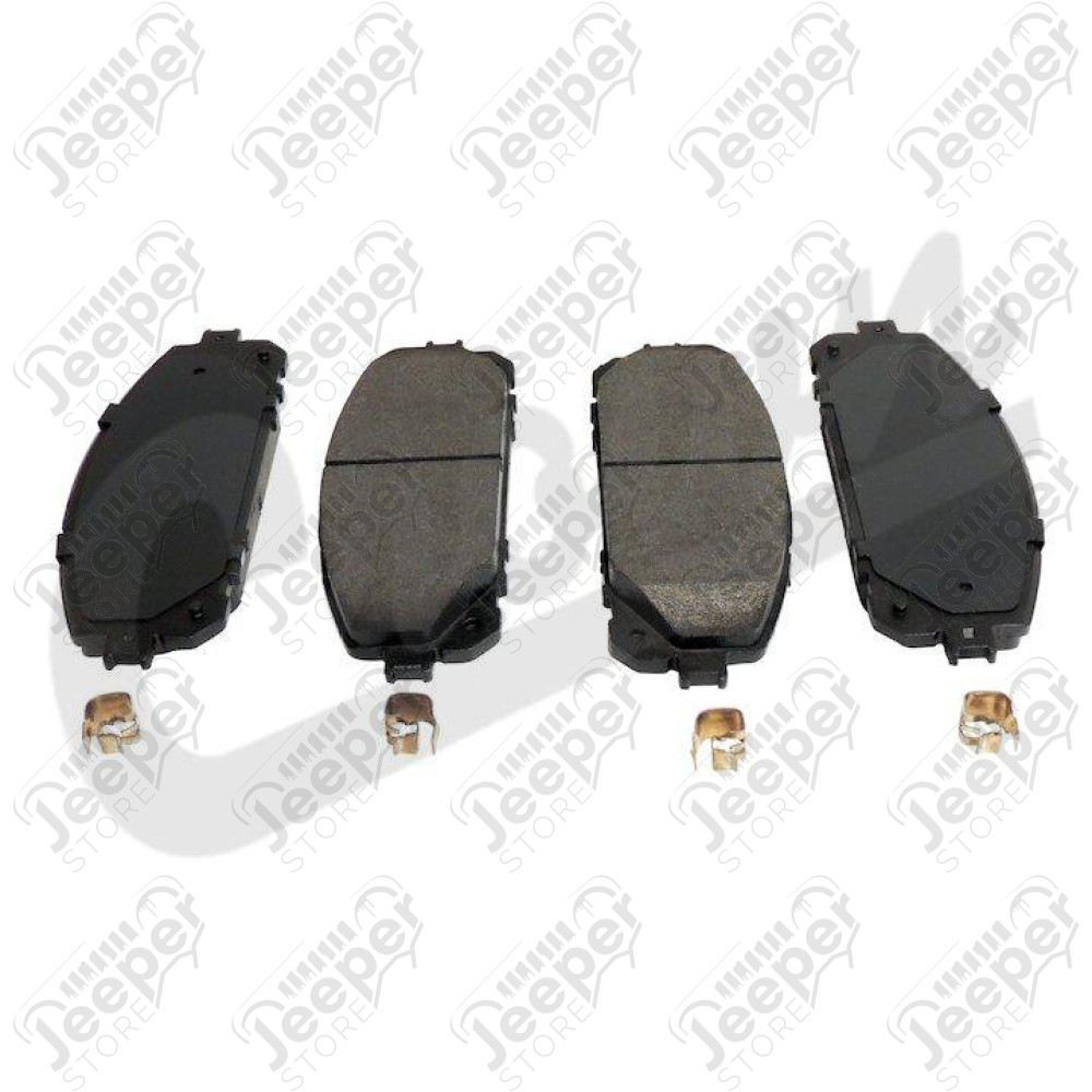 Kit plaquettes de frein avant (avec double pistons) pour Jeep Cherokee KL