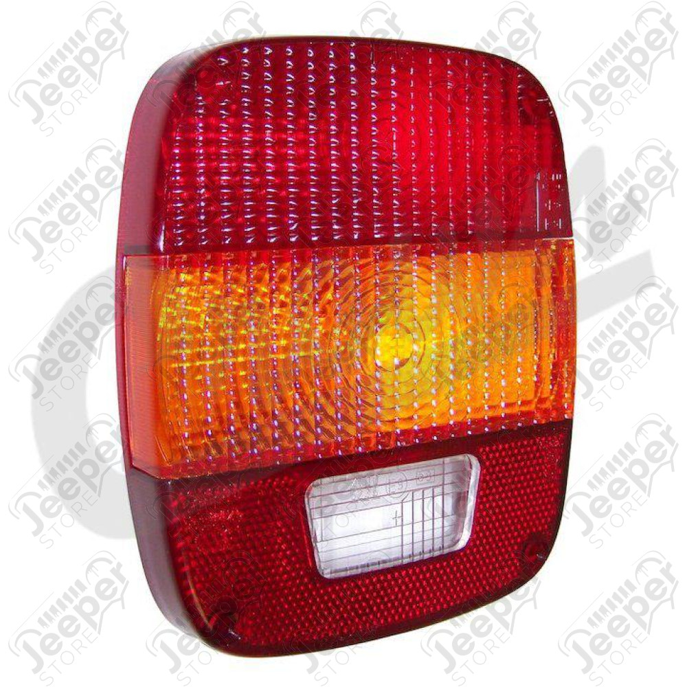 Cabochon de feu arrière version Europe pour Jeep CJ5, CJ7, CJ8 et Wrangler YJ