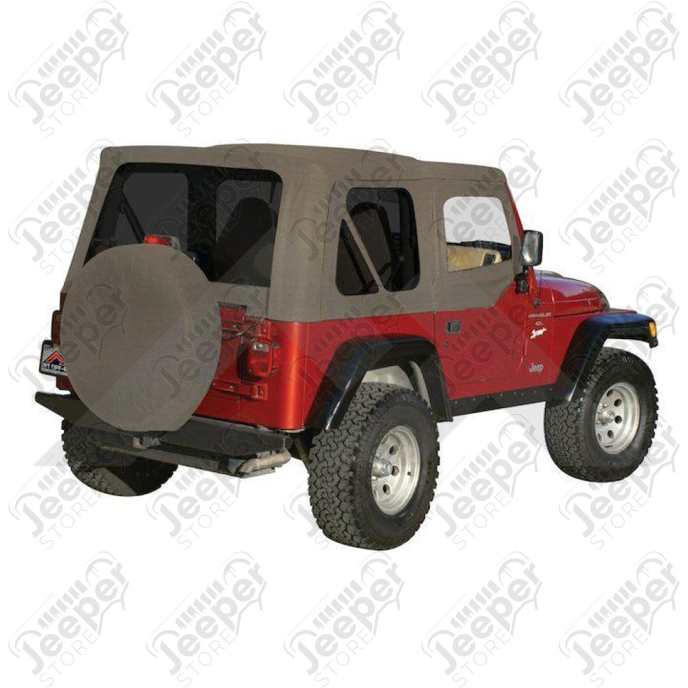 Complete Soft Top (Khaki Diamond-Tinted Windows)