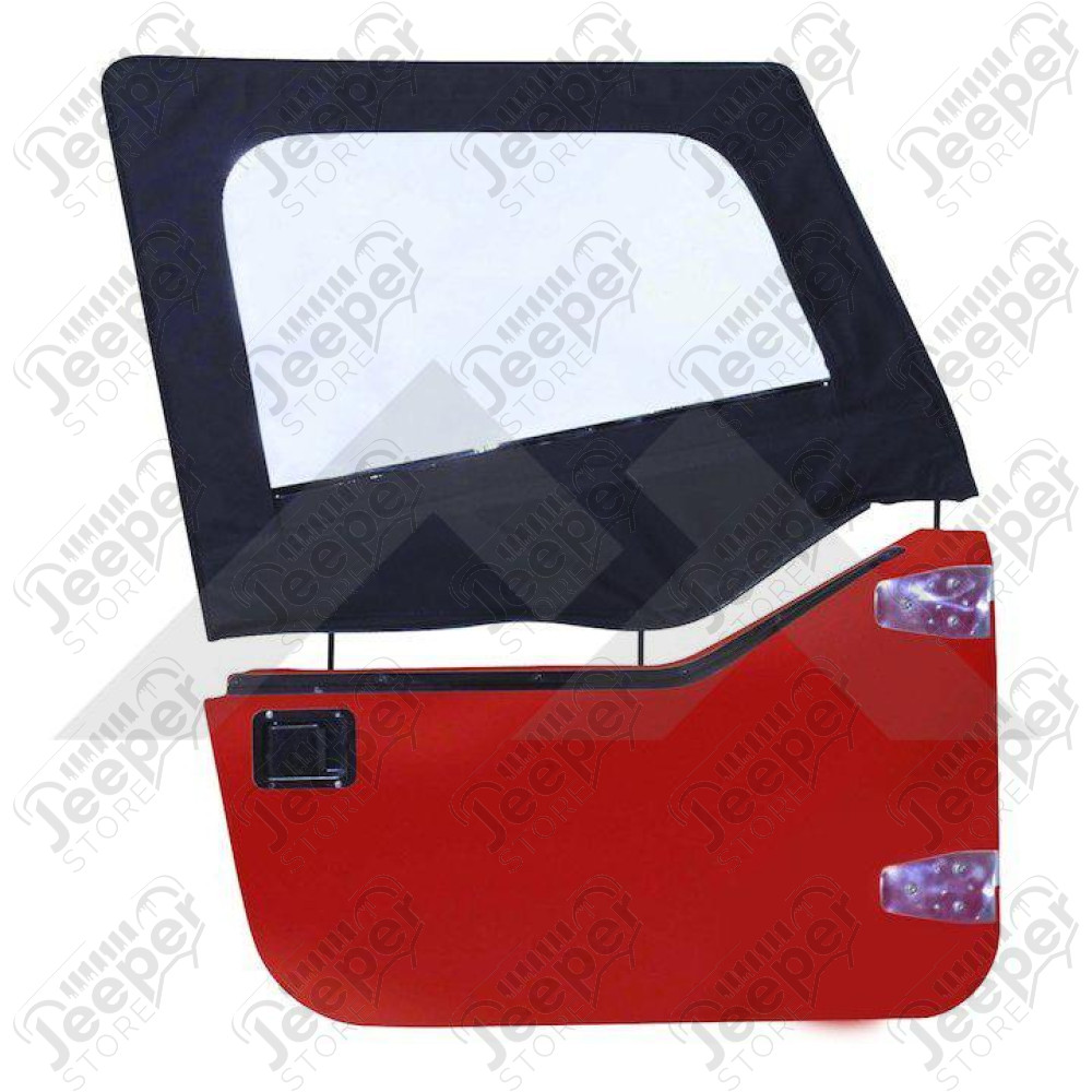 Upper Door Skins (Black Denim)