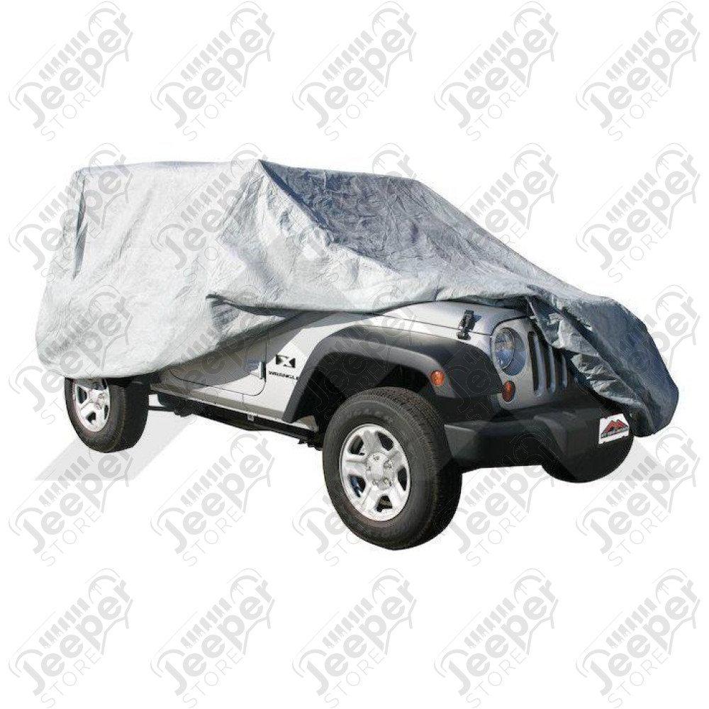 Full Car Cover La couleur de la bache peut varier selon les arrivages : grise ou noir.