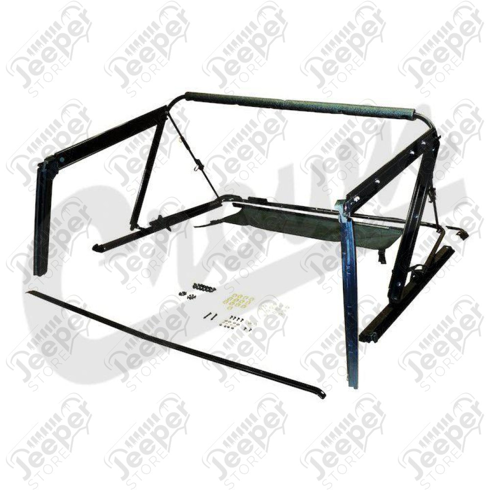 Armature pour bâche (avec fenêtres carré) pour Jeep Wrangler YJ - CR-HK8795YJ