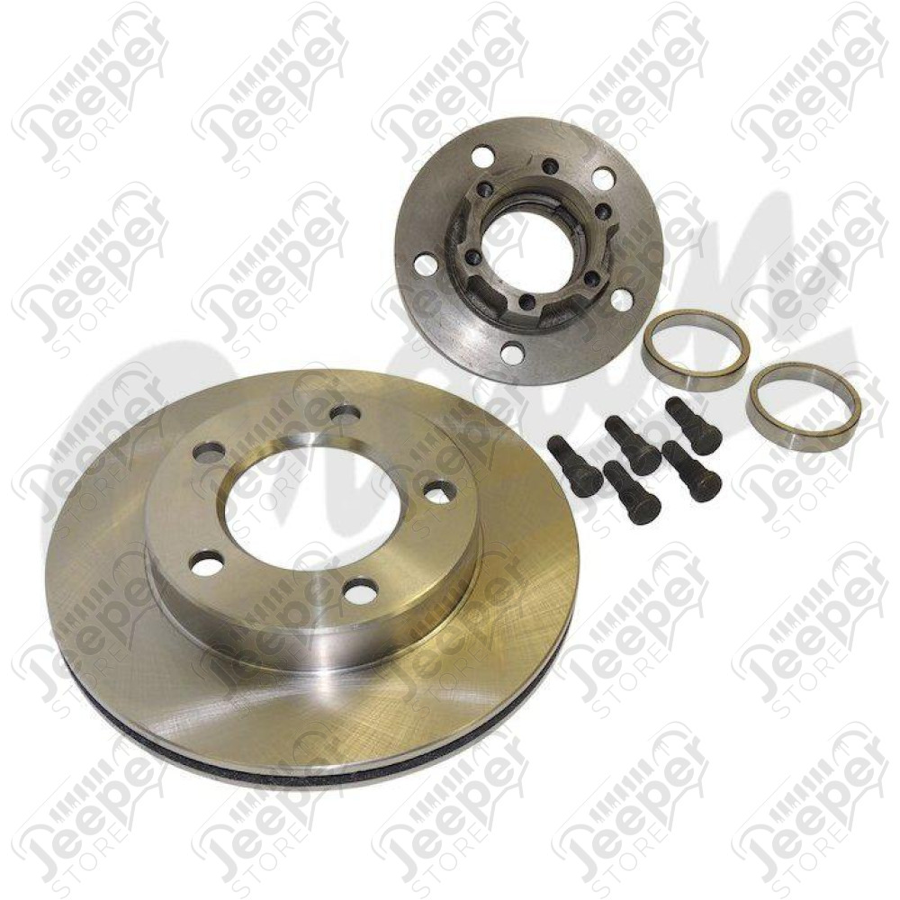 Hub & Rotor Assembly (Front Disc Brake) - Ensemble moyeu et rotor (frein à disque avant)
