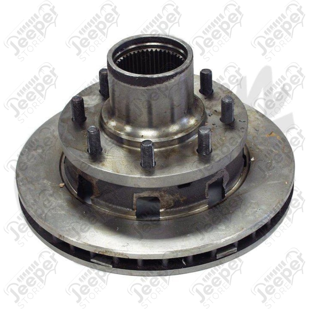 Front Hub & Rotor Assembly
