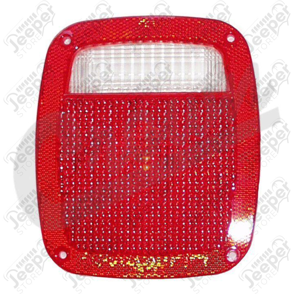 Cabochon de feu arrière version US pour Jeep CJ5, CJ7, CJ8 et Wrangler YJ, TJ - J8129642 / 8129642