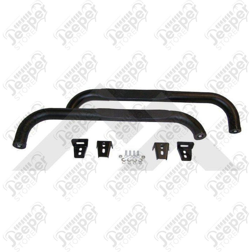 Tube Side Steps (Semi-Gloss Black)