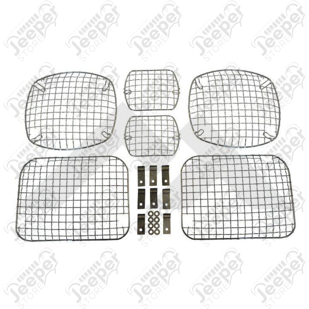 Stone Guard Set (Chrome)