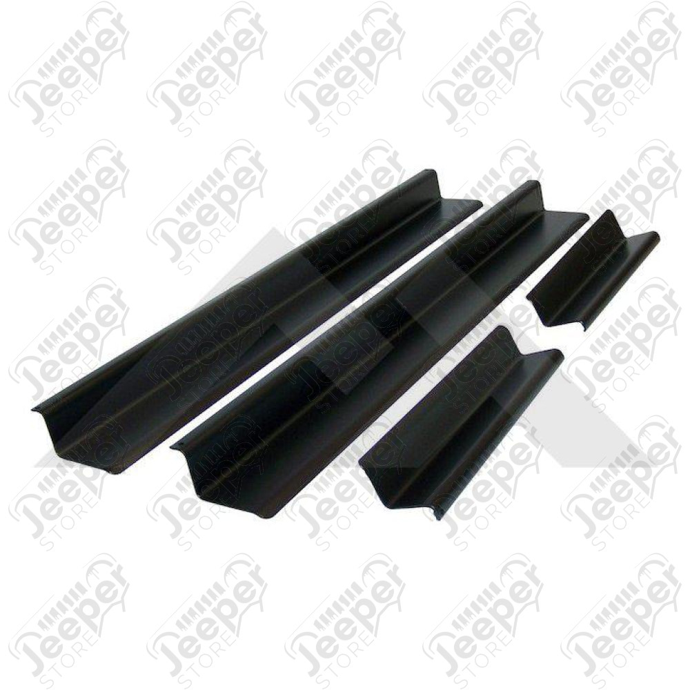 Entry Guard Set (Black - 4 Door)