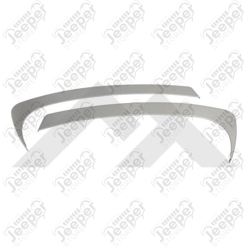 Center Dash Accents (Brushed Silver)