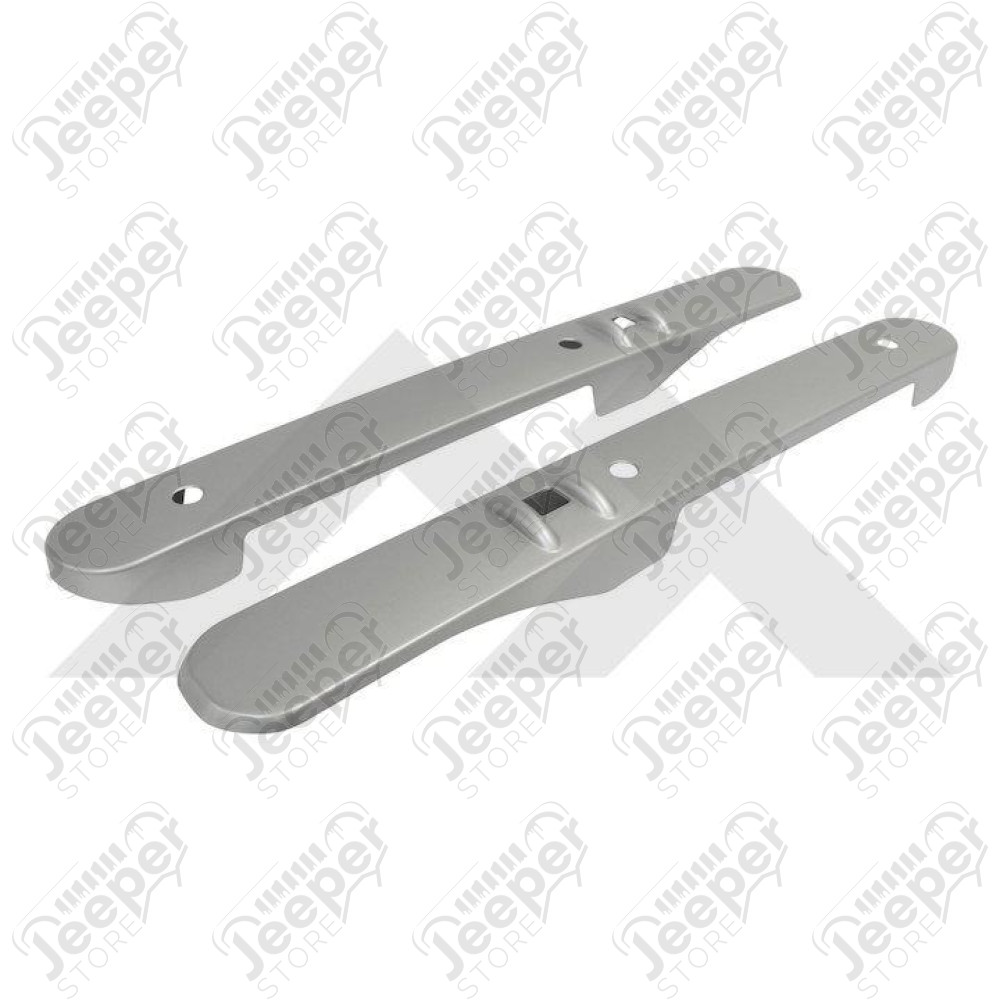 Interior Door Accents (Brushed Silver)