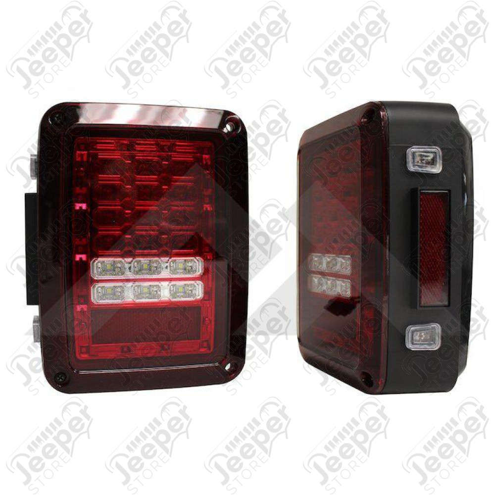 LED Tail Light Set (Red Lens)
