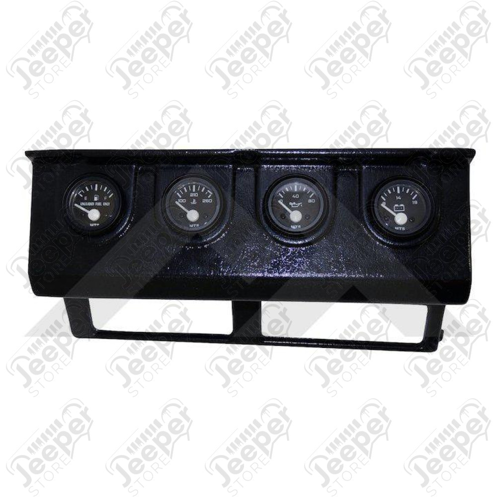 Gauge Panel w/ Gauges (Wrangler YJ - Black)