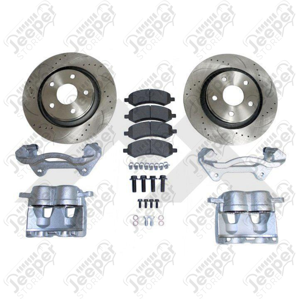 Big Brake Kit (Front-Drilled and Slotted)