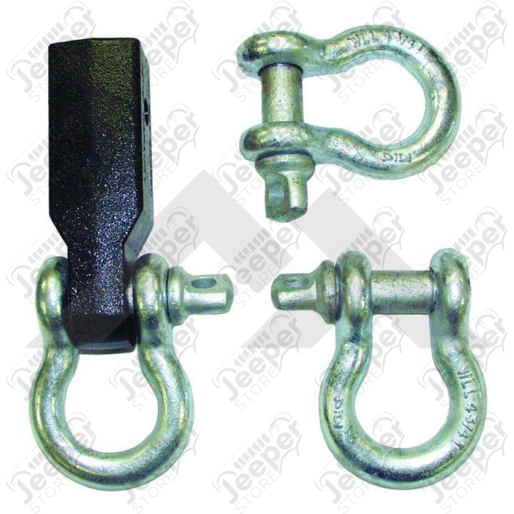 Receiver with 3 D-Rings