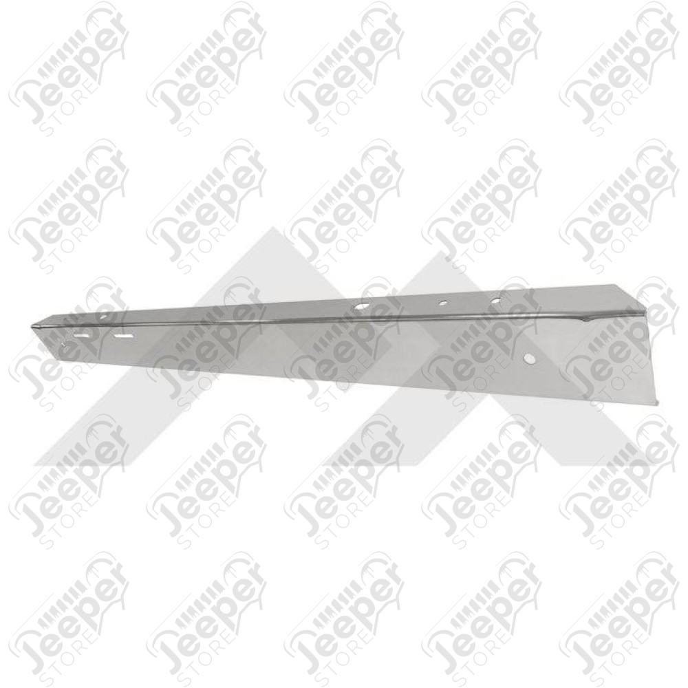 Racing Bumper w/o Holes (Stainless-Front)