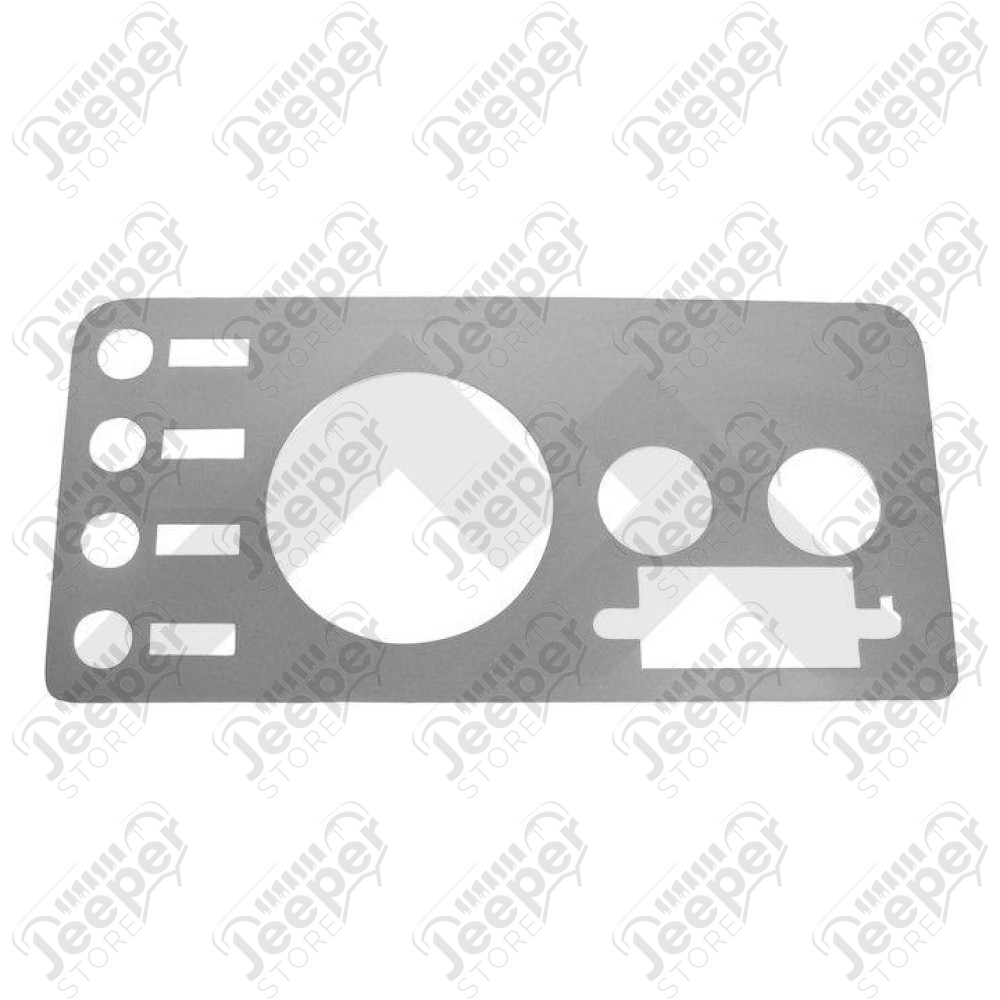 Dash Overlay (Stainless)
