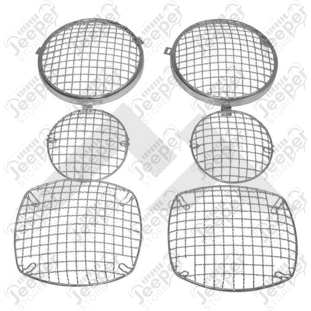 Stone Guard Set (Stainless)