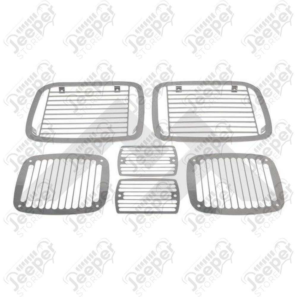 Stone Guard Set (Billet Stainless)