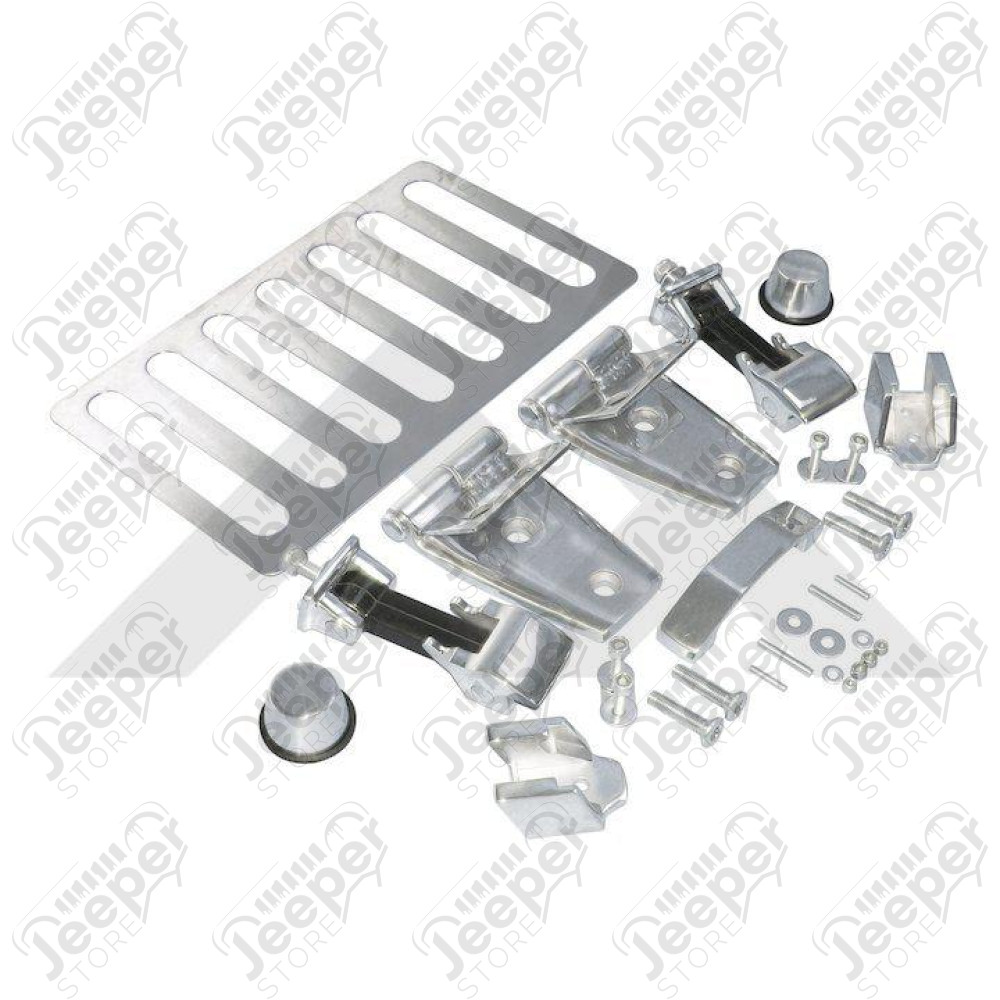 Stainless Steel Hood Kit (Wrangler JK)