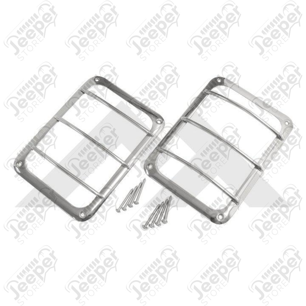 Tail Lamp Guard Set (Stainless)