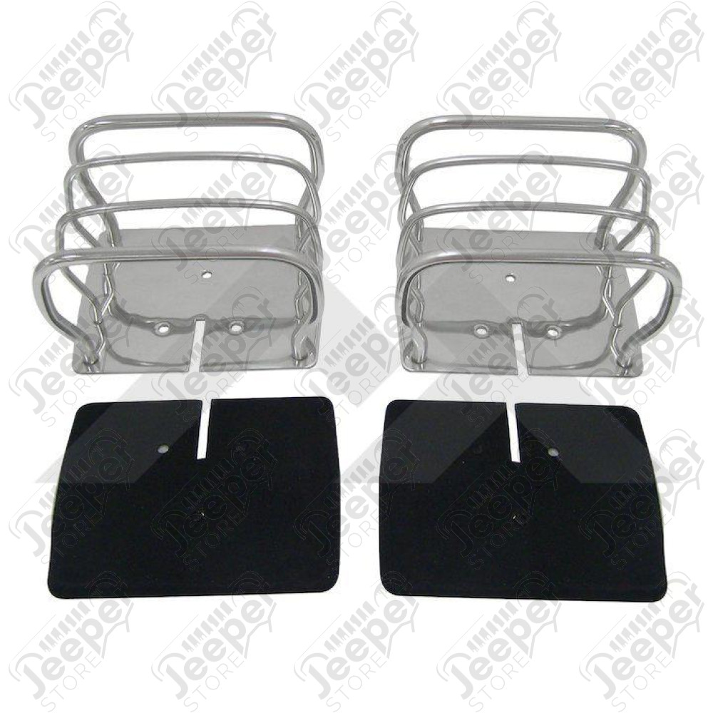 Euro Tail Lamp Guard Set (Stainless)