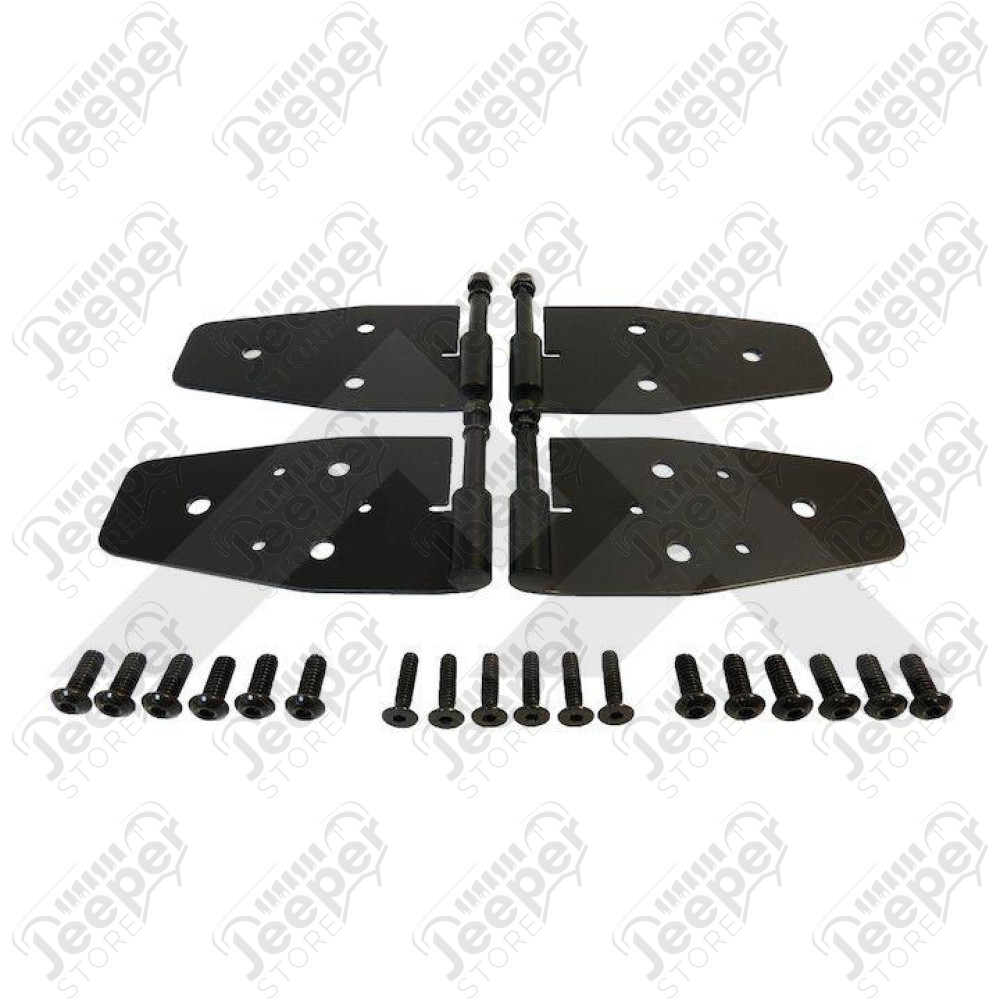 Door Hinge Set (Black Stainless)