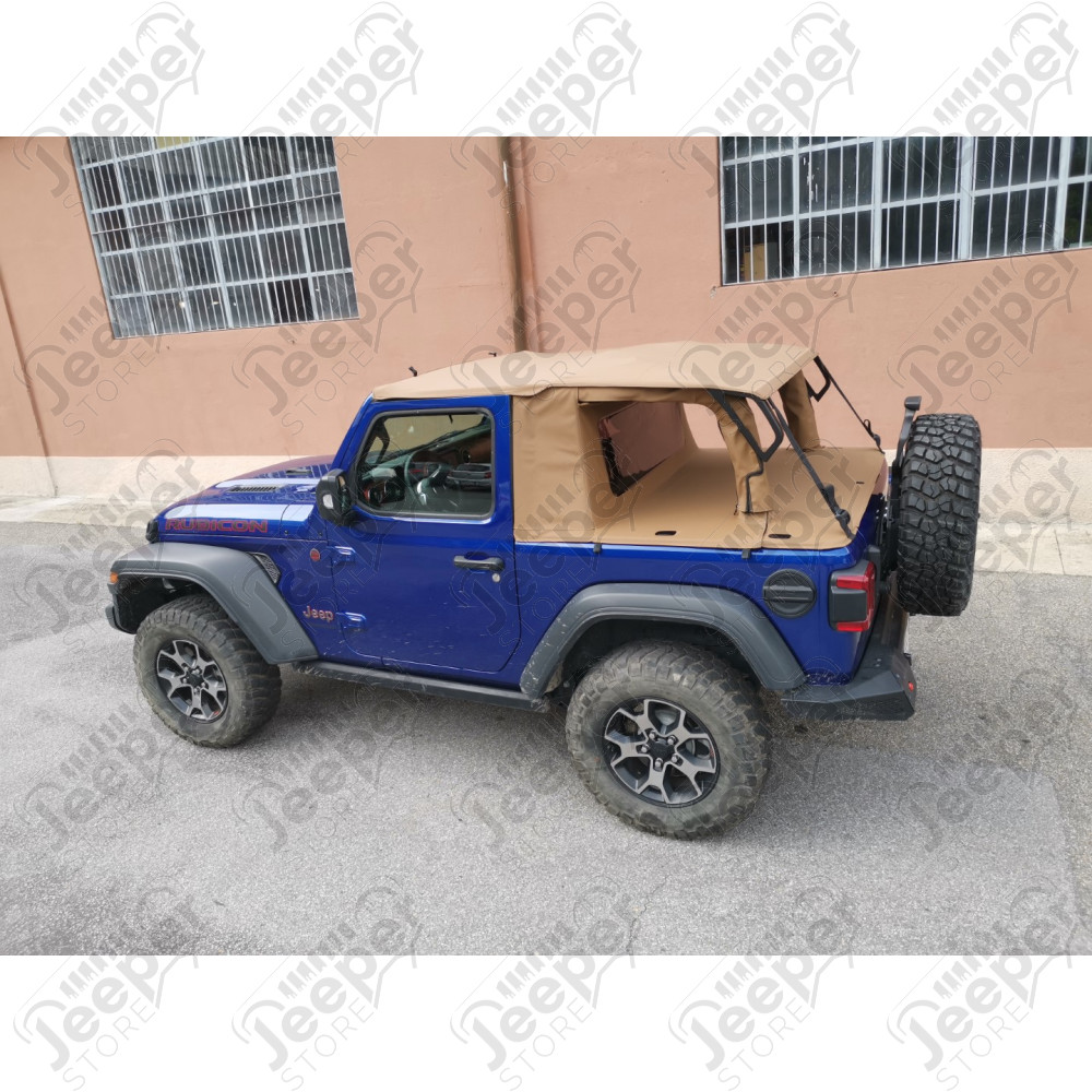 Bâche complète Suntop Cargo Top JL2, couleur: Noir (Black Diamond) pour Jeep Wrangler JL (2 portes)