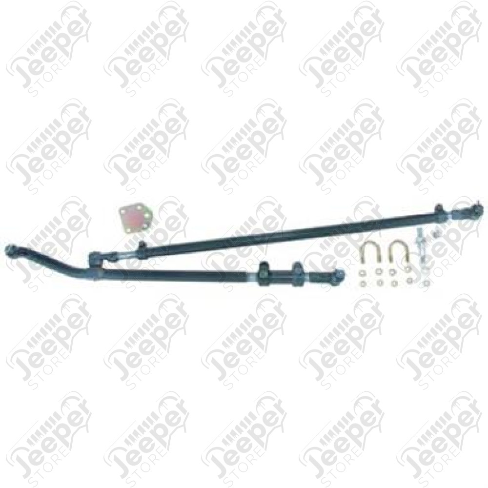 Kit barre de direction renforcé CURRIE Jeep Wrangler TJ, Cherokee XJ pour vehicule surélevé au minimum de 4'' de suspension (+10cm)