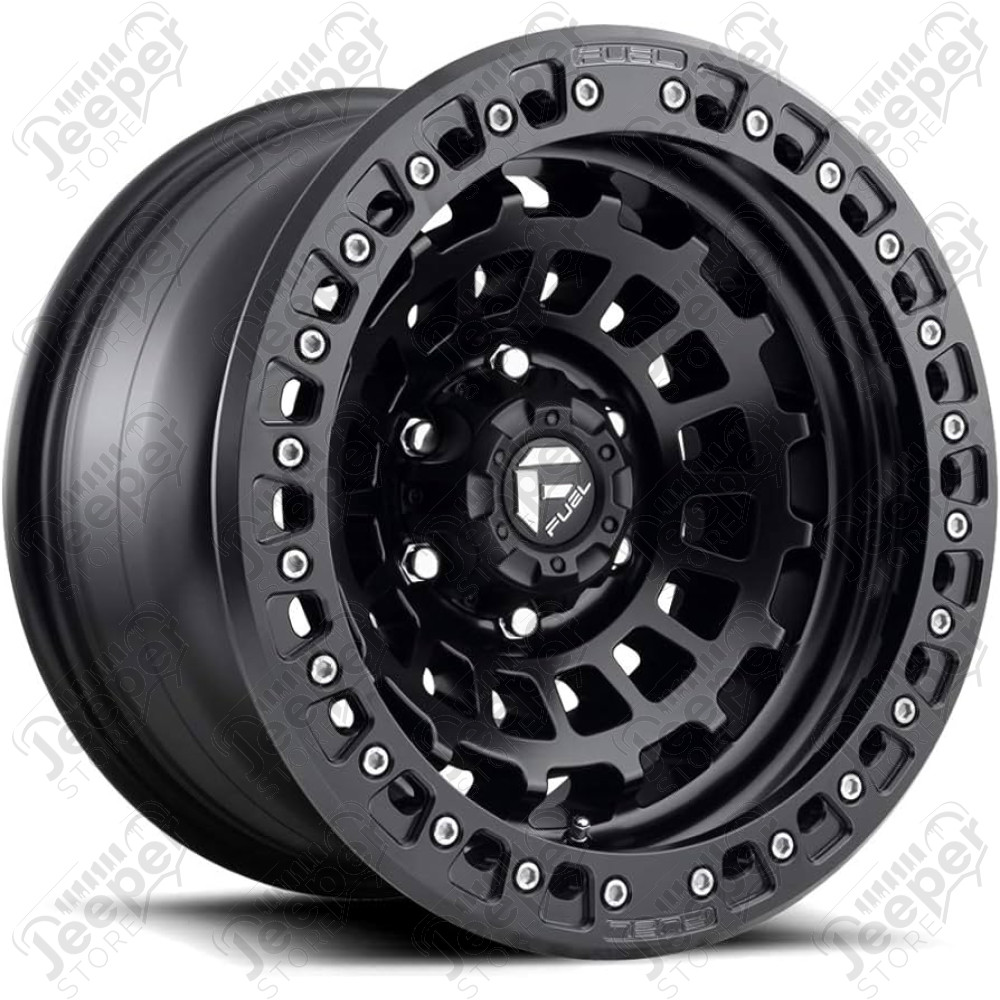 Jante aluminium Fuel Offroad D101 Zephyr Beadlock couleur noir - D10117907545
