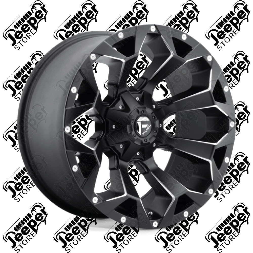 Jante aluminium Fuel Offroad D546 Assault, couleur : Black 9x17 / 5x127 / ET: -12 - D54617902645