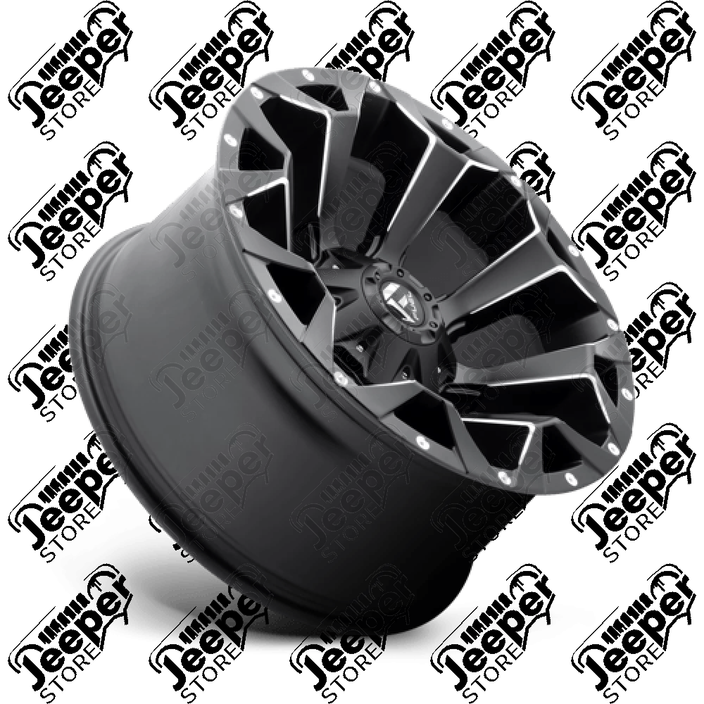 Jante aluminium Fuel Offroad D546 Assault, couleur : Black 9x17 / 5x127 / ET: -12 - D54617902645