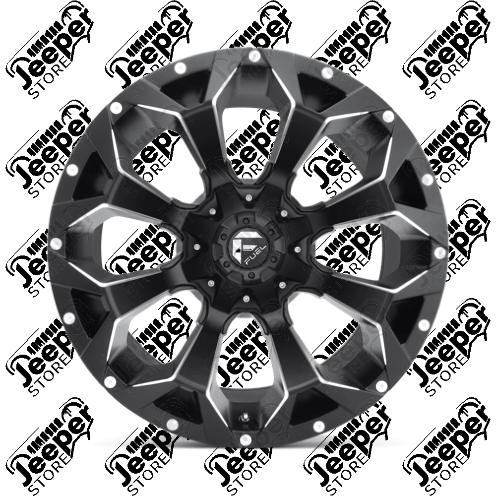 Jante aluminium Fuel Offroad D546 Assault, couleur : Black 9x17 / 5x127 / ET: -12 - D54617902645