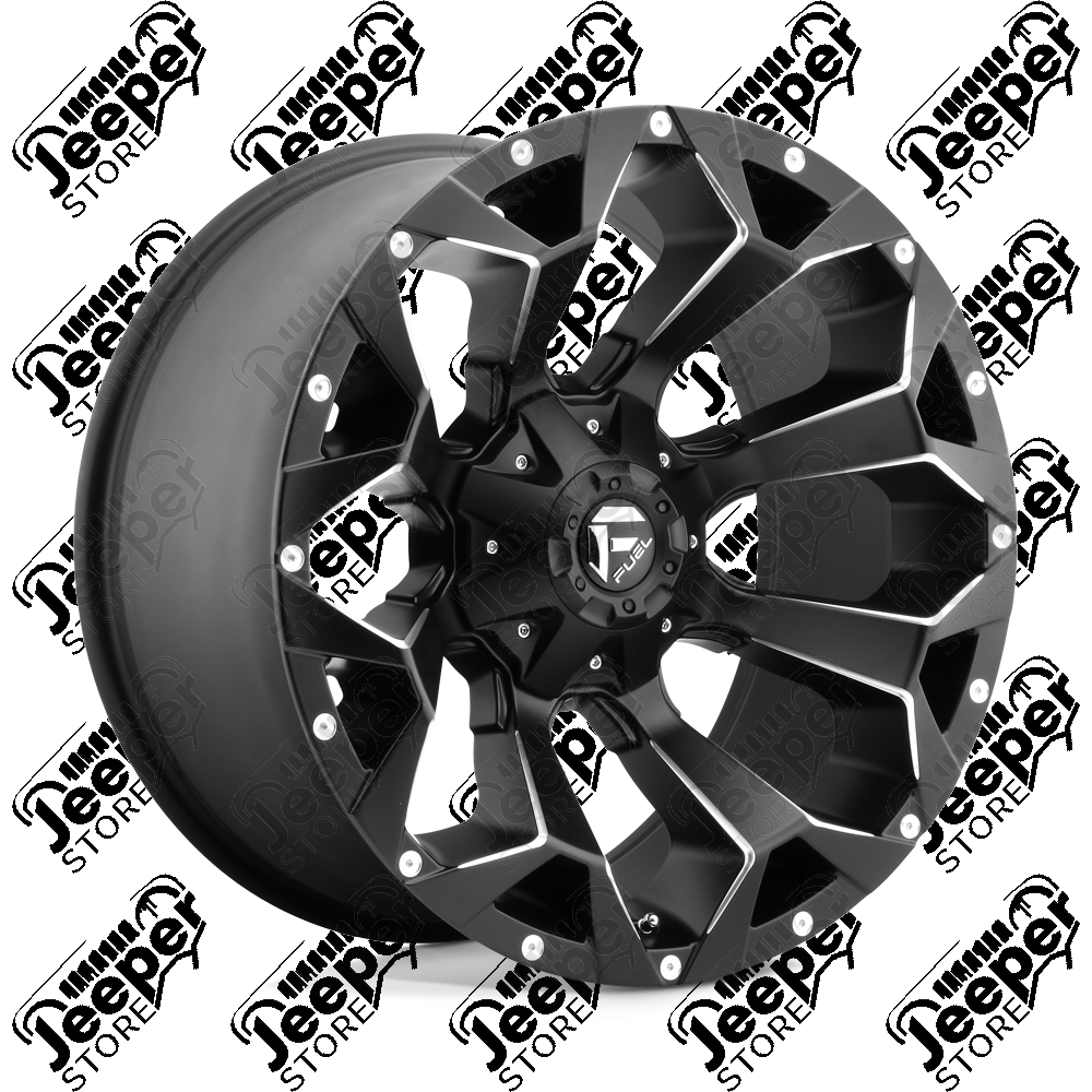 Jante aluminium Fuel Offroad D546 Assault, couleur : Black 9x17 / 5x127 / ET: -12 - D54617902645