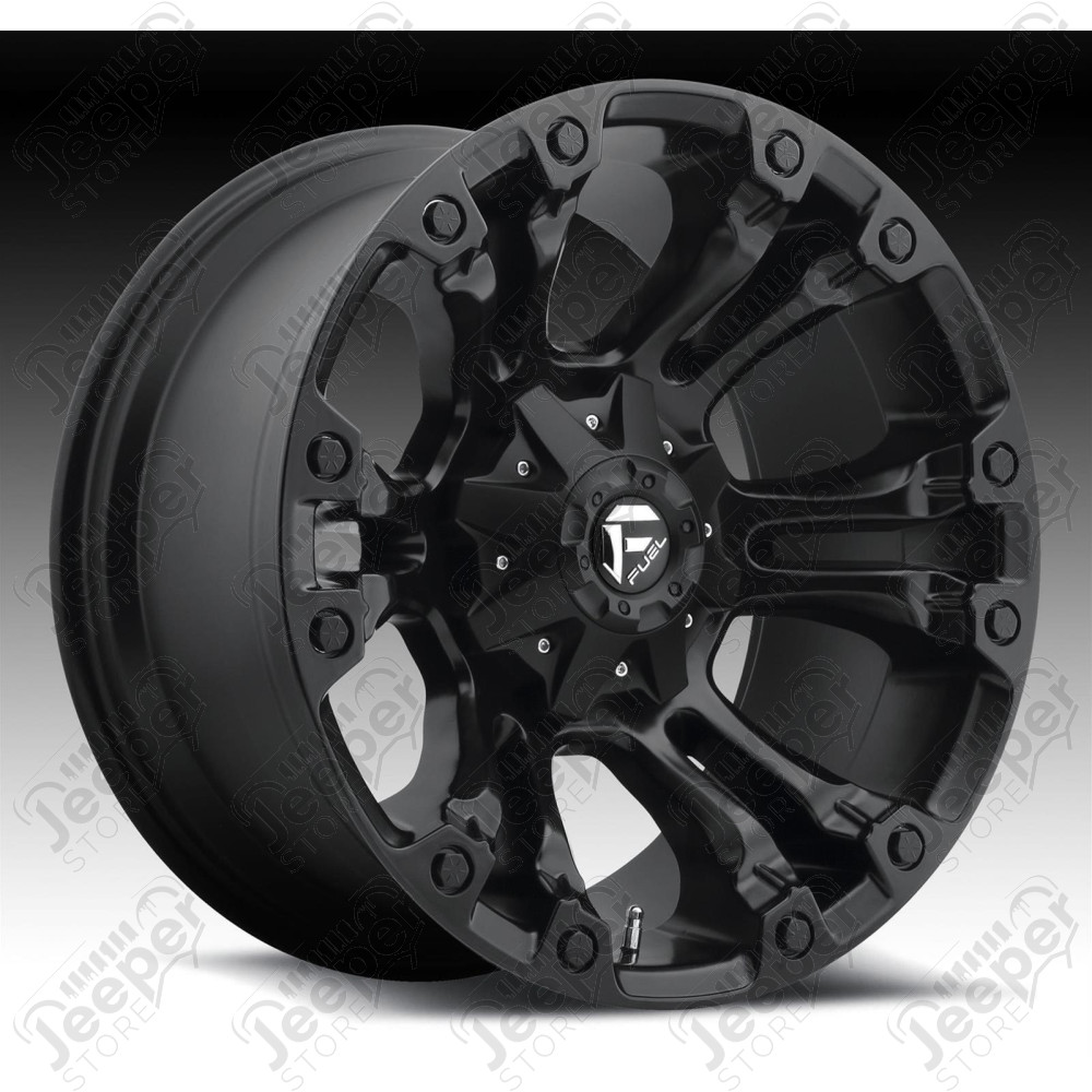 Jante alu noire FUEL Vapor 10x17 / 5x139.7 / ET : -18 / CB : 110.10 - D56017007047