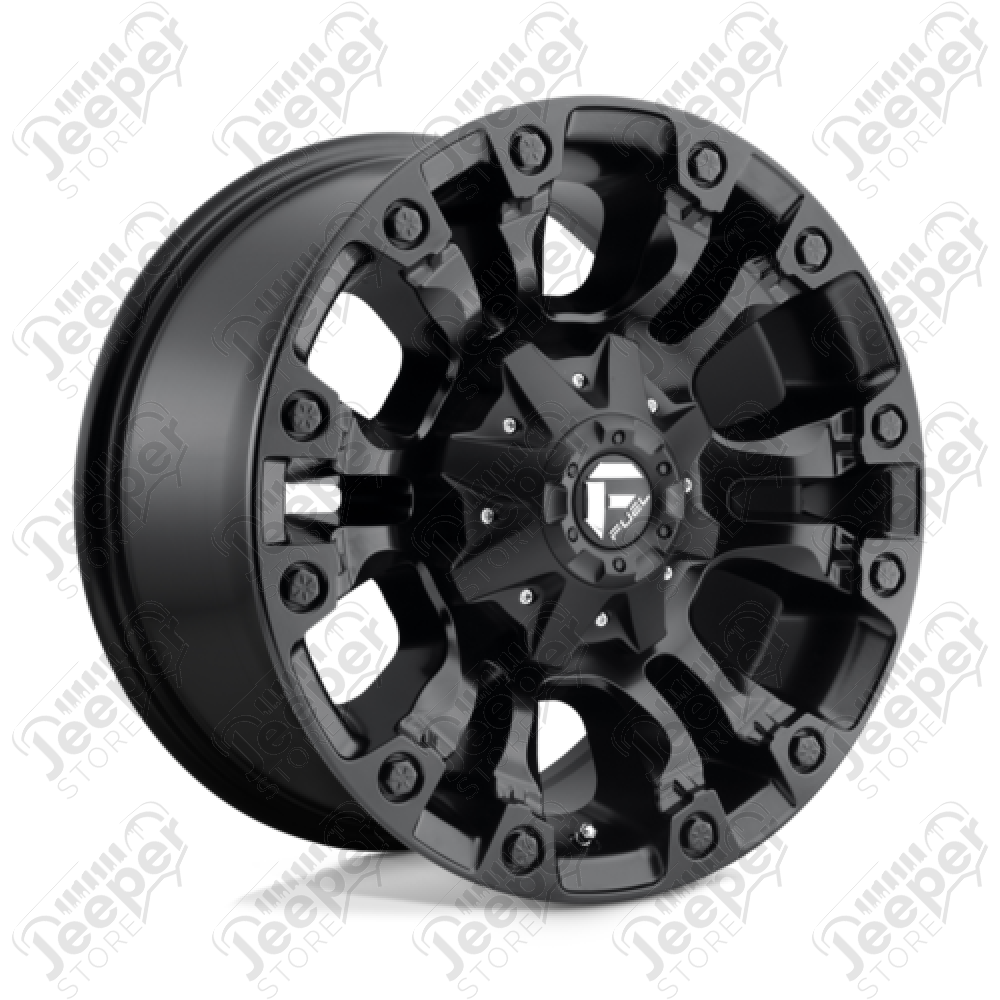 Jante alu noire FUEL Vapor 10x17 / 5x139.7 / ET : -18 / CB : 110.10 - D56017007047