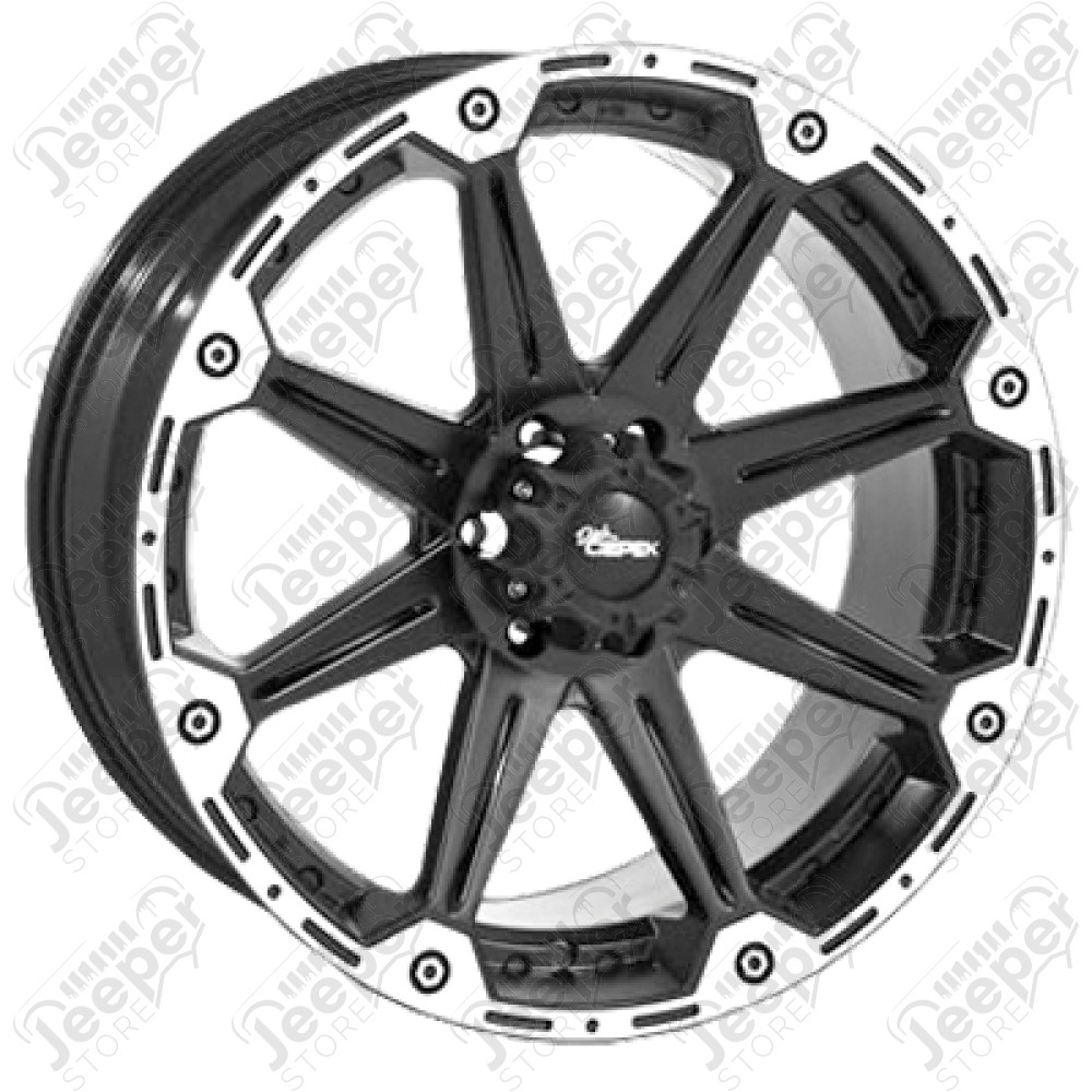 Jante Dick Cepek Torque Aluminium 8.5x17 5x127 +6 pour JEEP JK, WJ, WG, WH, WK ...