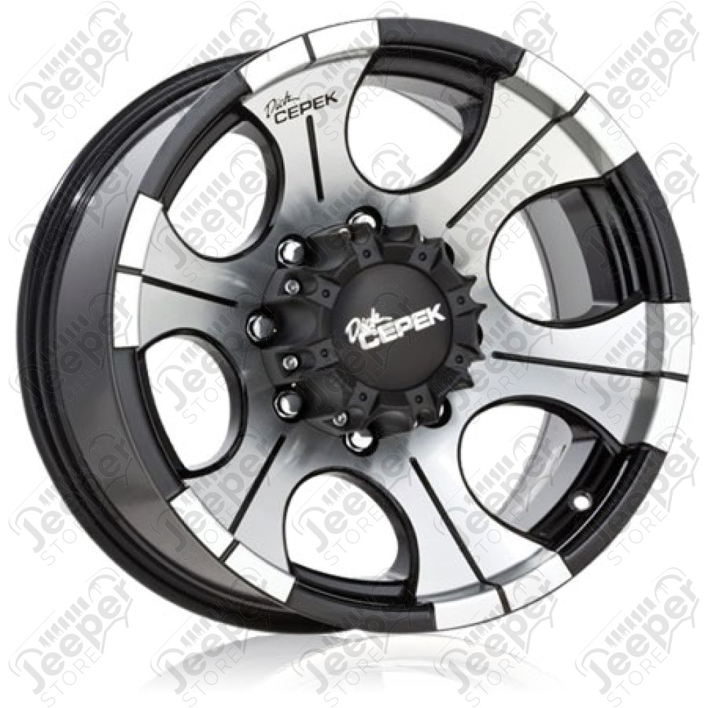 Jante Dick Cepek 2 Black 10x15 / 5x114.3 / ET: -47 - DC1150421