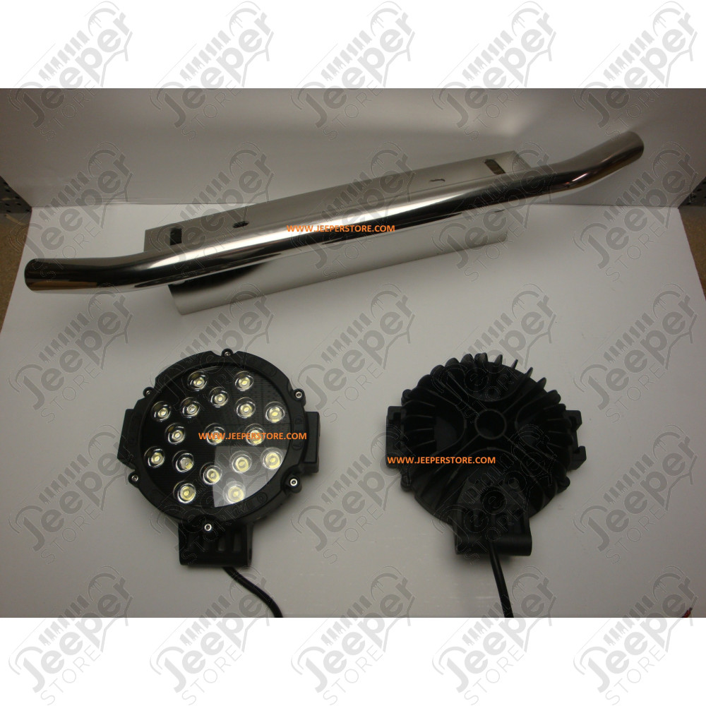 Feu Longue Portée Rond à LED - 51W / 3500 lumens / Diamètre : 180mm - BATFTGR