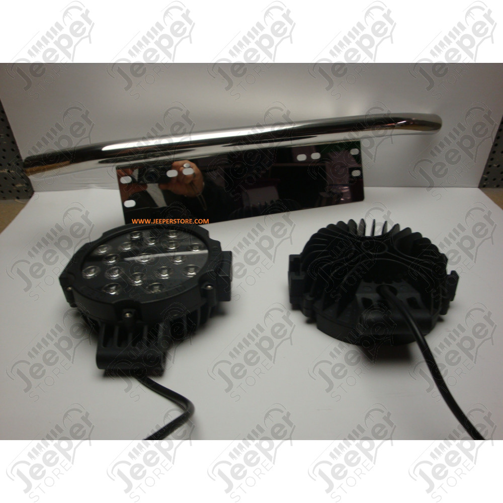 Feu Longue Portée Rond à LED - 51W / 3500 lumens / Diamètre : 180mm - BATFTGR