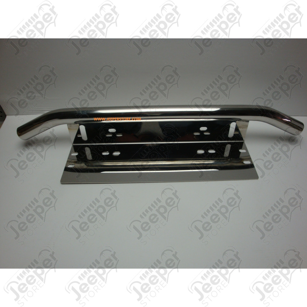Support de lampe additionnel et support de plaque d'immatriculation pour pare chocs avant