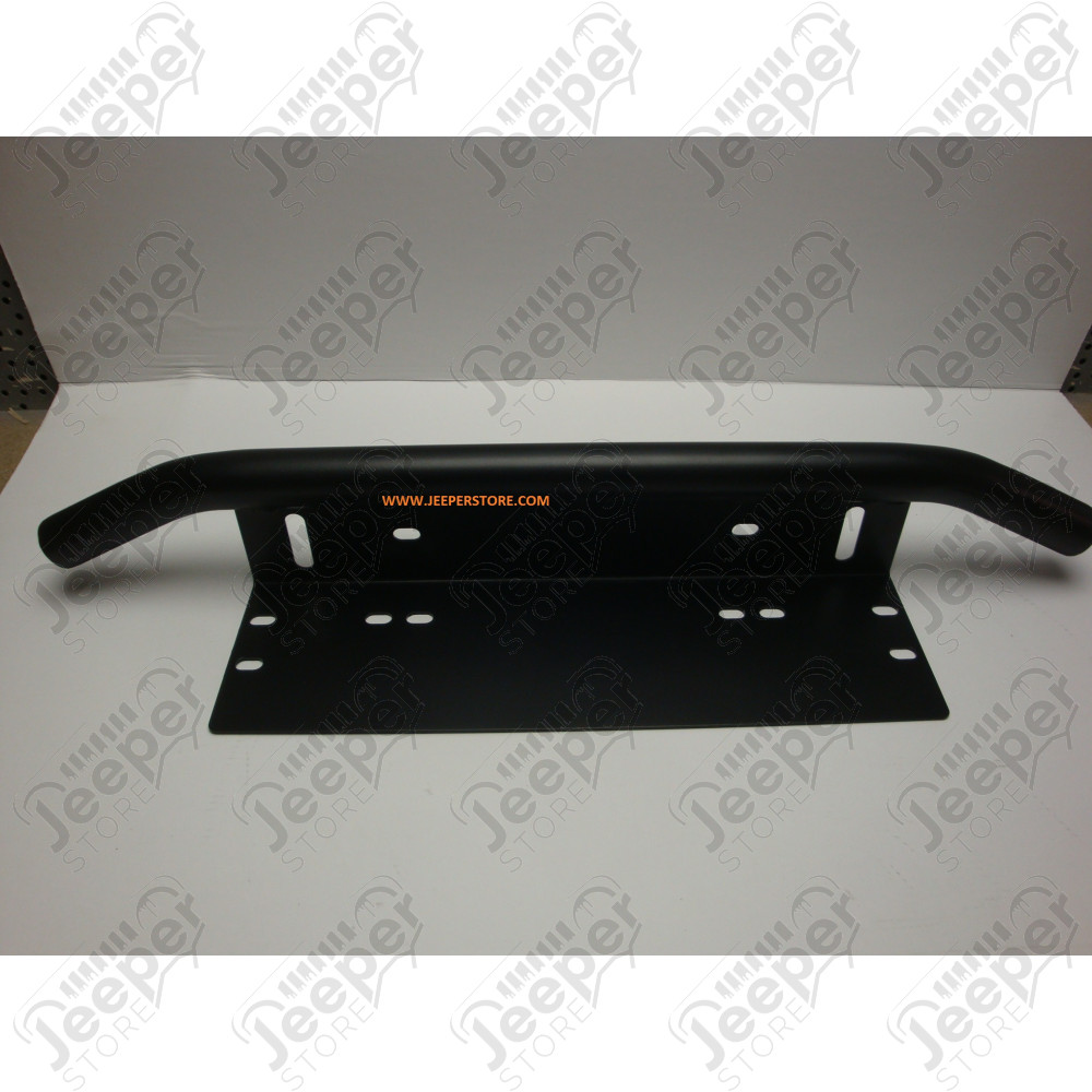 Rampe de phare LED en acier noir universel