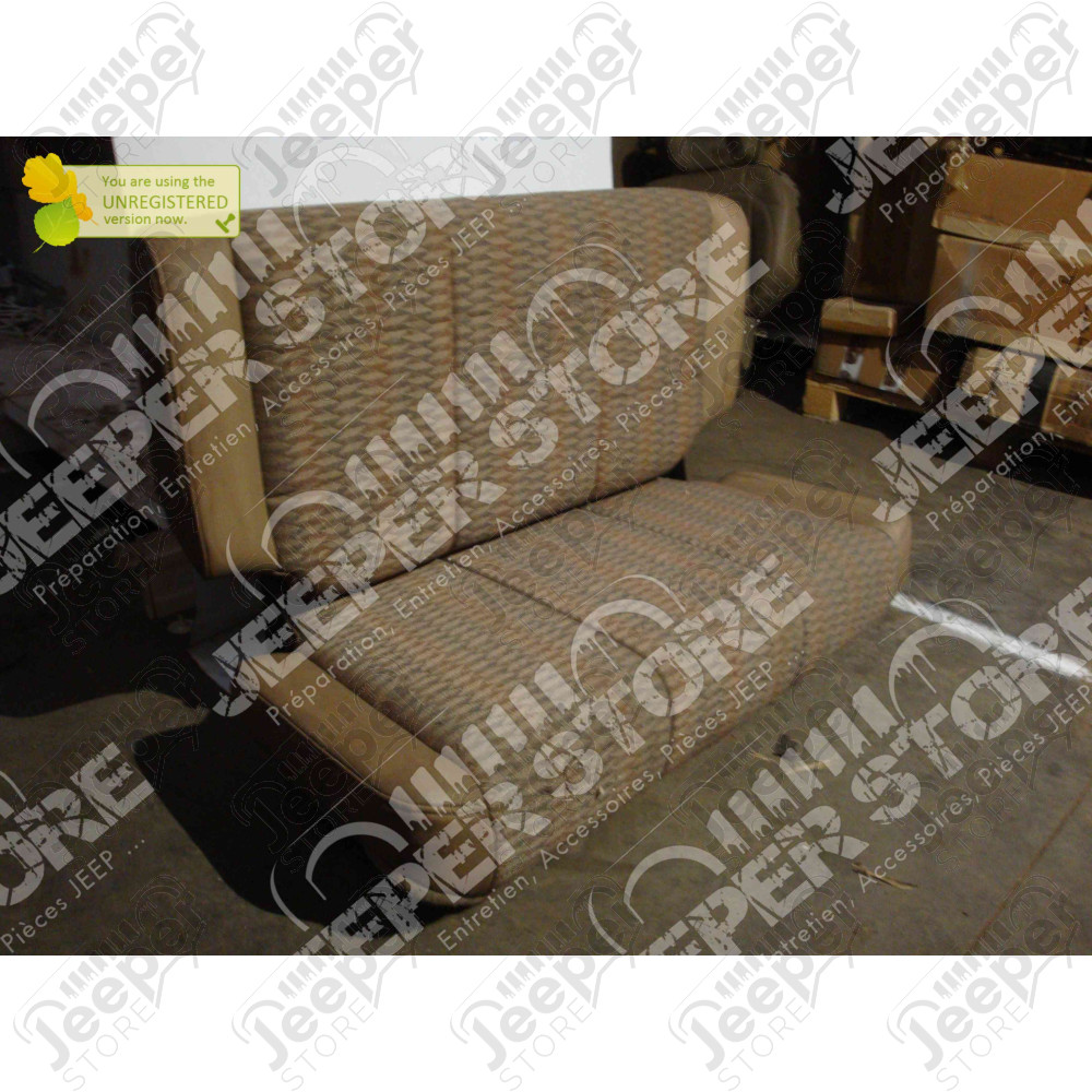 Occasion: Banquette arrière Origine (couleur: beige) Jeep Wrangler TJ 