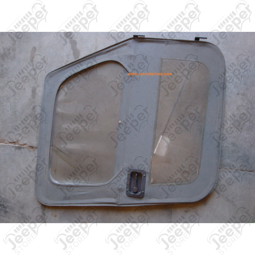 Occasion: Kit de 2 portes en toiles (couleur: grise) Jeep CJ7 et Wrangler YJ