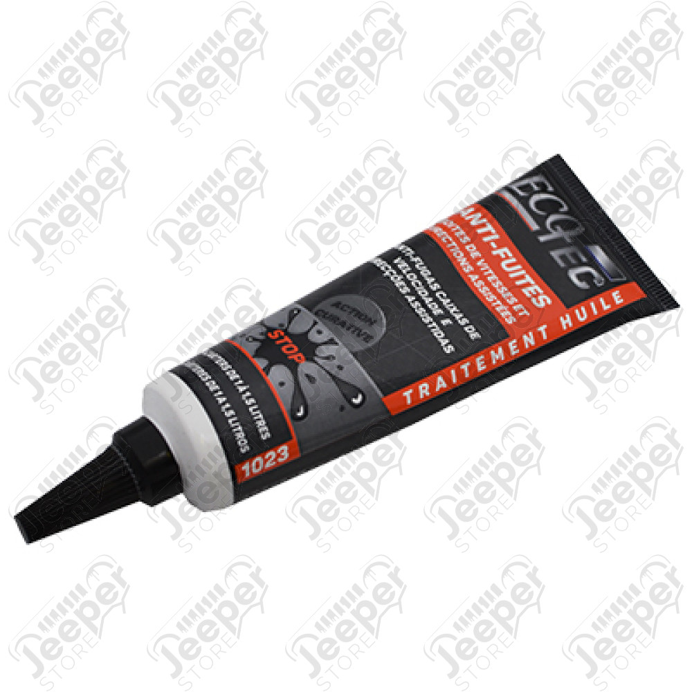 Anti fuite boite de vitesse et circuit direction assistée EcoTec 30ml - Régénère les joints élastomères desséchés en leur redonnant leur taille et leur élasticité d'origine.