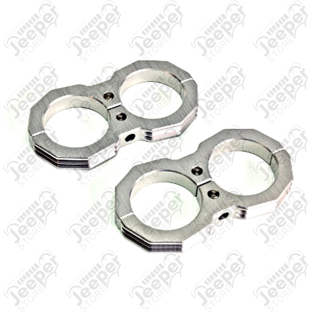 Support Aluminium pour Amortisseur avec réservoir, taille: 2"/2"