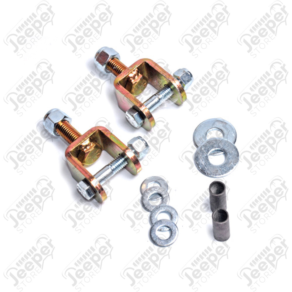 Kit d'adaptation d'amortisseur pour passer de œil à tige (réhausse de 1.5") pour Jeep
