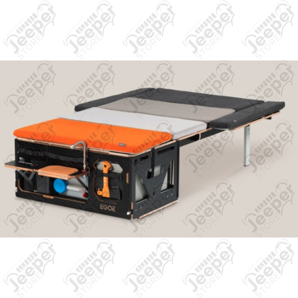 Kit rangements, cuisine et lit pour Jeep Wrangler JK Unlimited (4 portes) - EGOE Nest - Supertramp 300 - NEstbox