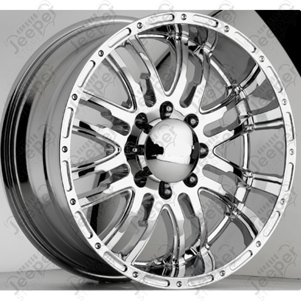 Jante alu poli EMR type 768 Chrome 8x17 / 5x127 / ET: 0 - EMR7688175.5 - Jante Alu 17 pouces