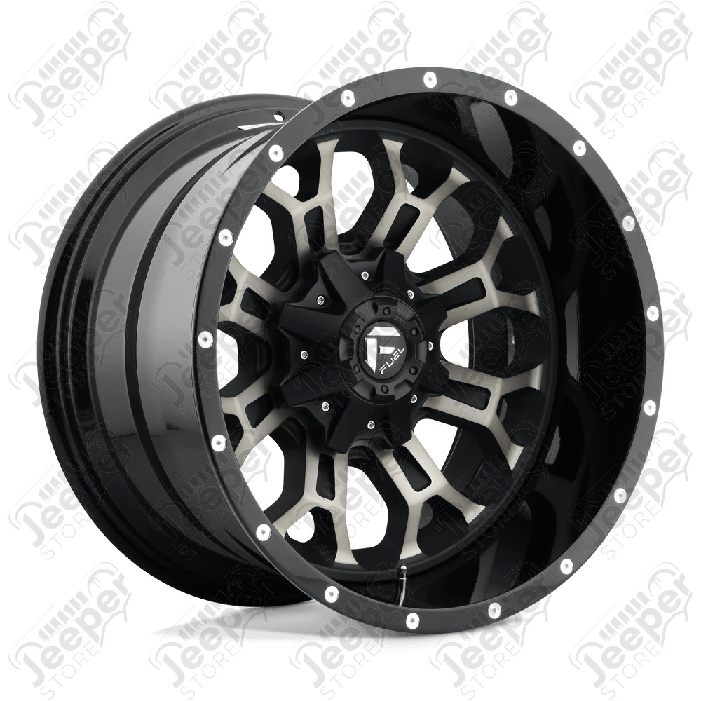 Jante Aluminium Fuel Offroad D561 Crush Couleur : Gloss Machined Double Dark Tint 9x17 / 5x114.3 / ET: -12 - D56117902645