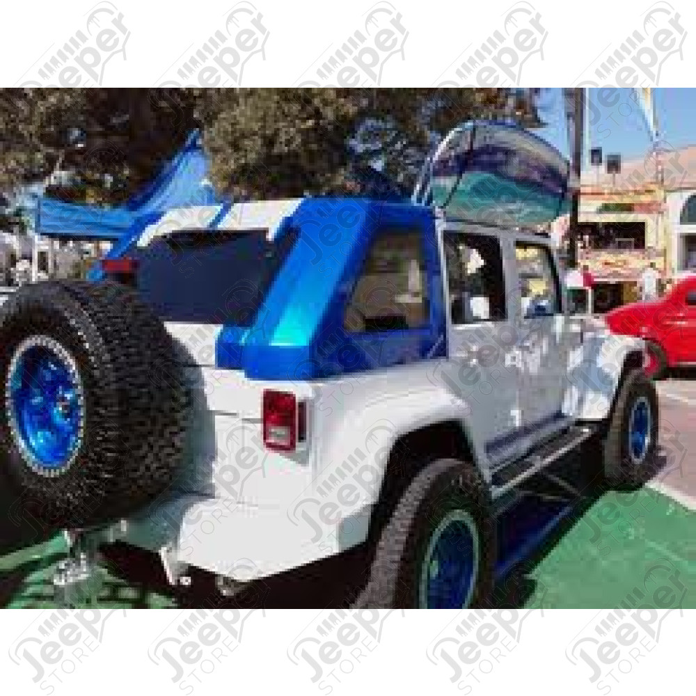 Hard Top Fast Back, 2 toits ouvrants et avec essuie glace Jeep Wrangler JK (4 portes)